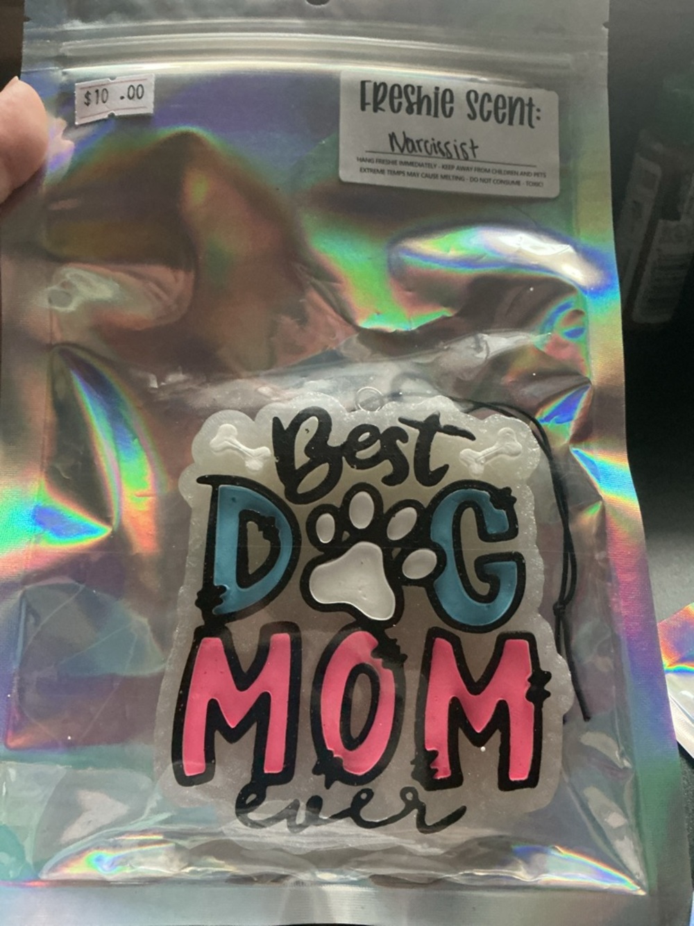 Best Dog Mom Ever Car Freshie— Narcissist